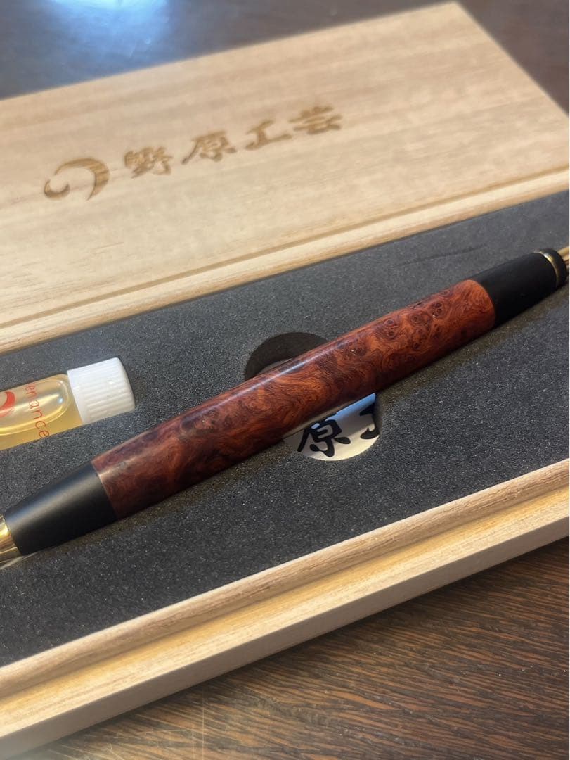 野原工芸 特上花梨瘤 ボールペン スタンダード