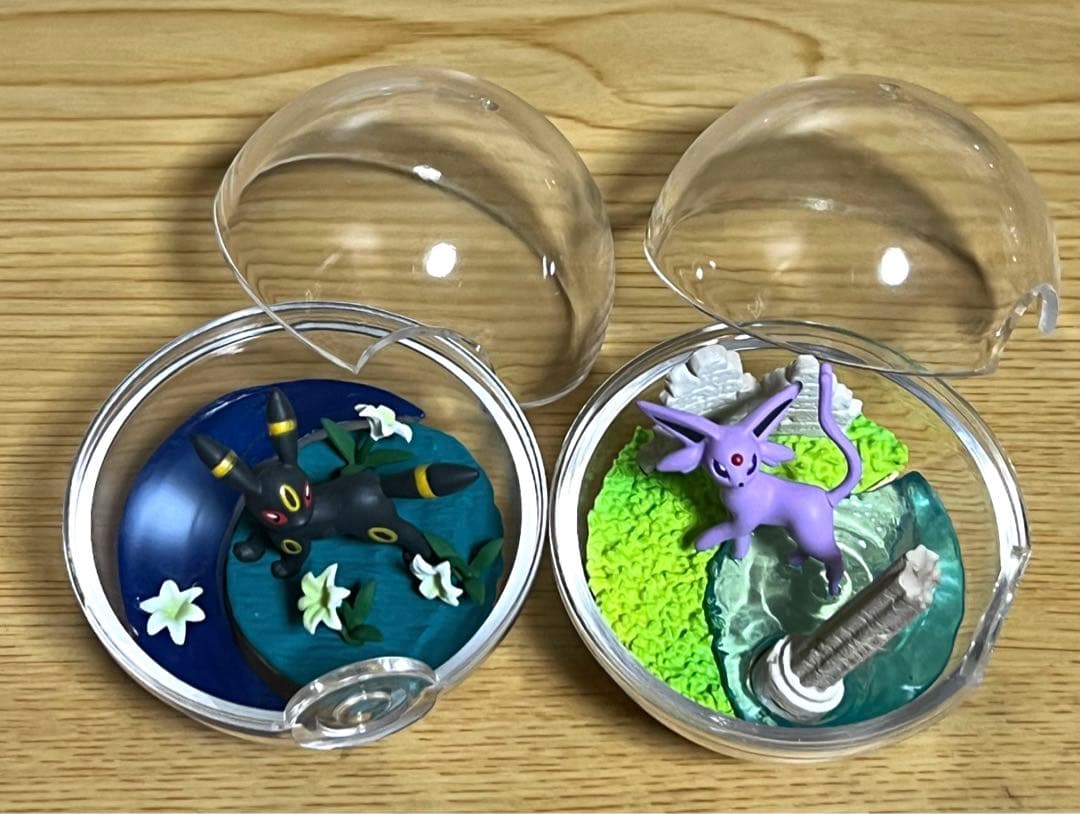 ポケモン　テラリウム　ブイズ　リーメント　フィギュア　ニンフィア　ブラッキー