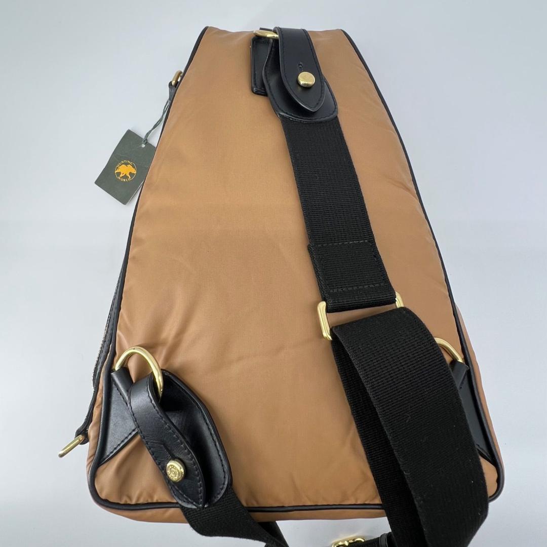 タグ付✨美品 ハンティングワールド バチューサー レザー ボディバッグ