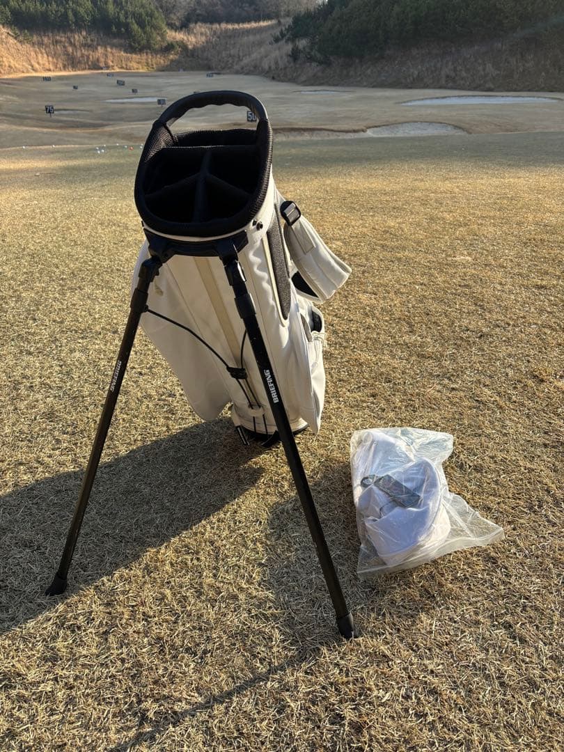 【希少品】ブリーフィング　キャディバッグCRー4 札幌ステラプレイス店記念モデル