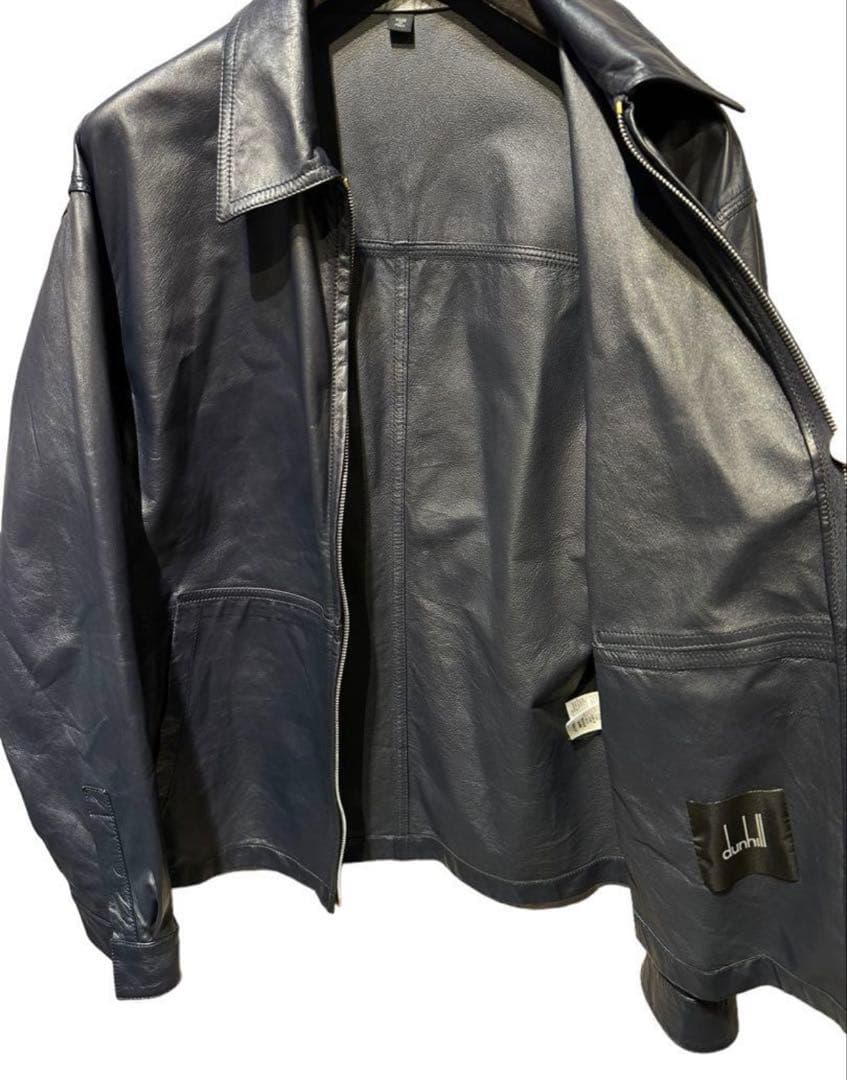 専用！定価約30万円【赤字覚悟】dunhill レザー ジャケット 黒