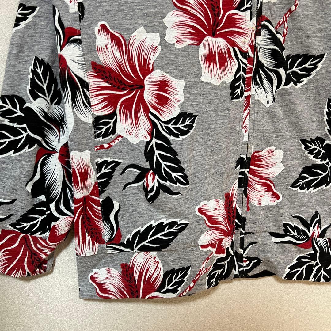 貴重 HYDROGEN スウェットセットアップ ジョガー ハイビスカス柄 XL-低