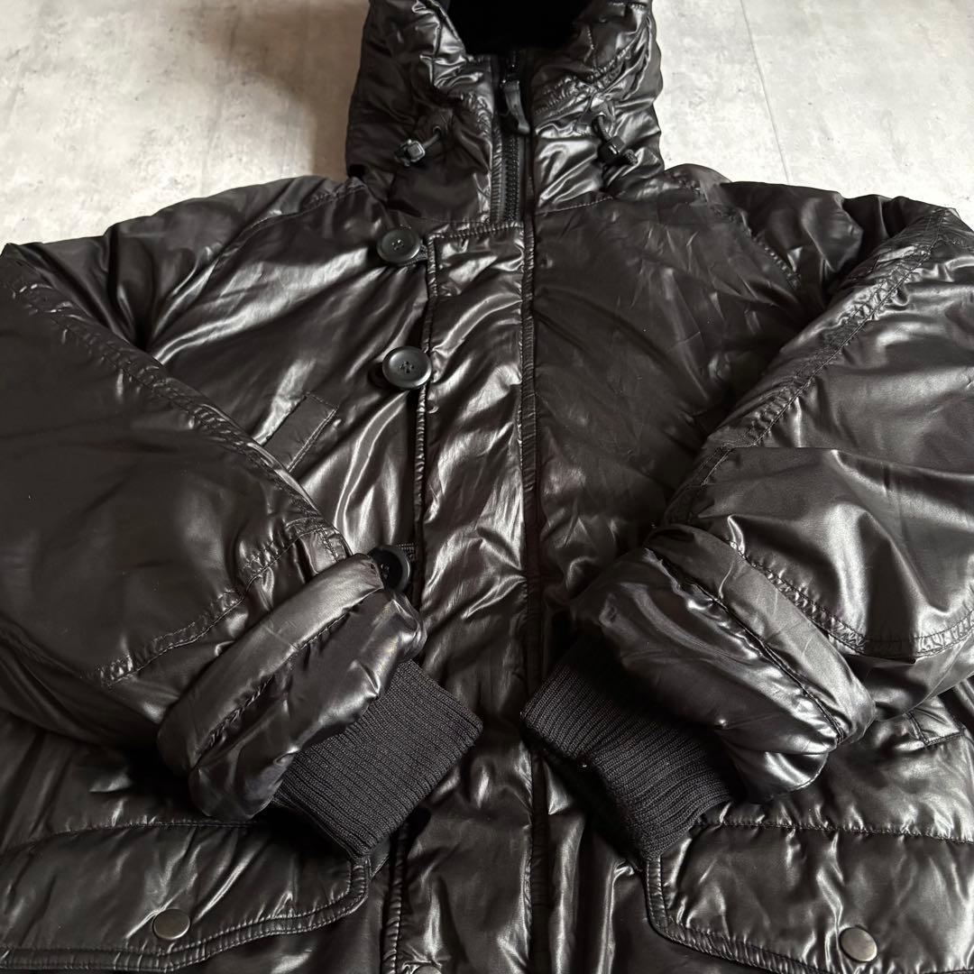 00s archive】N-2B ダウンジャケット 光沢 opium y2k - メルカリ