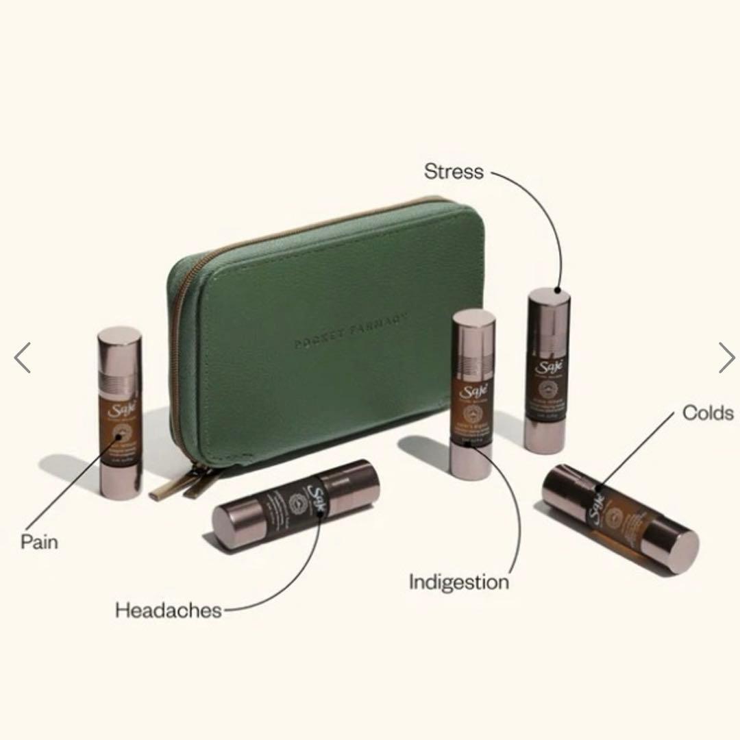 sabrina愛用品 Saje アロマオイルセット5＋ミニポーチ - メルカリ