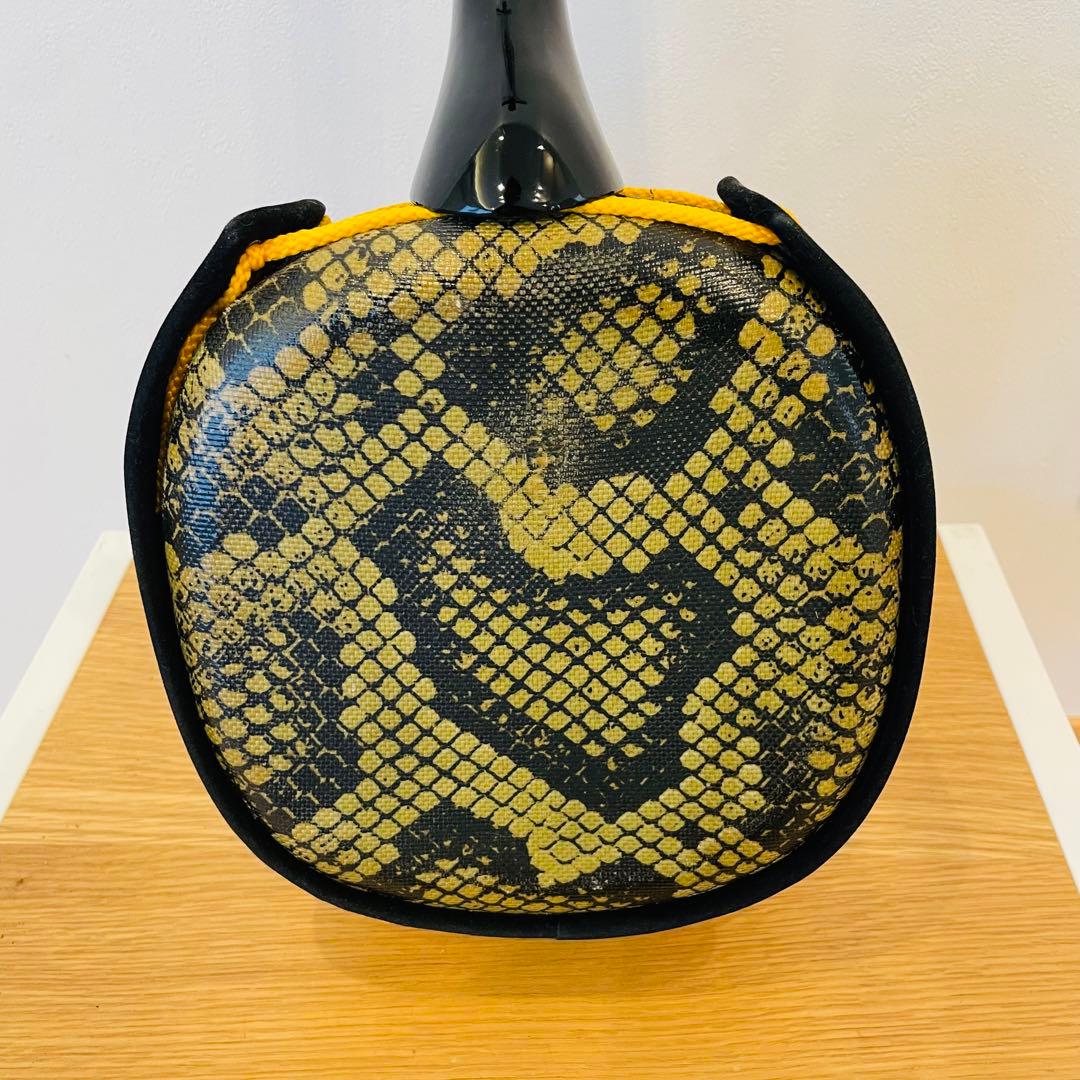 良品 本格 沖縄三線 蛇味線 沖縄三味線 初心者 人工革 ヘビ