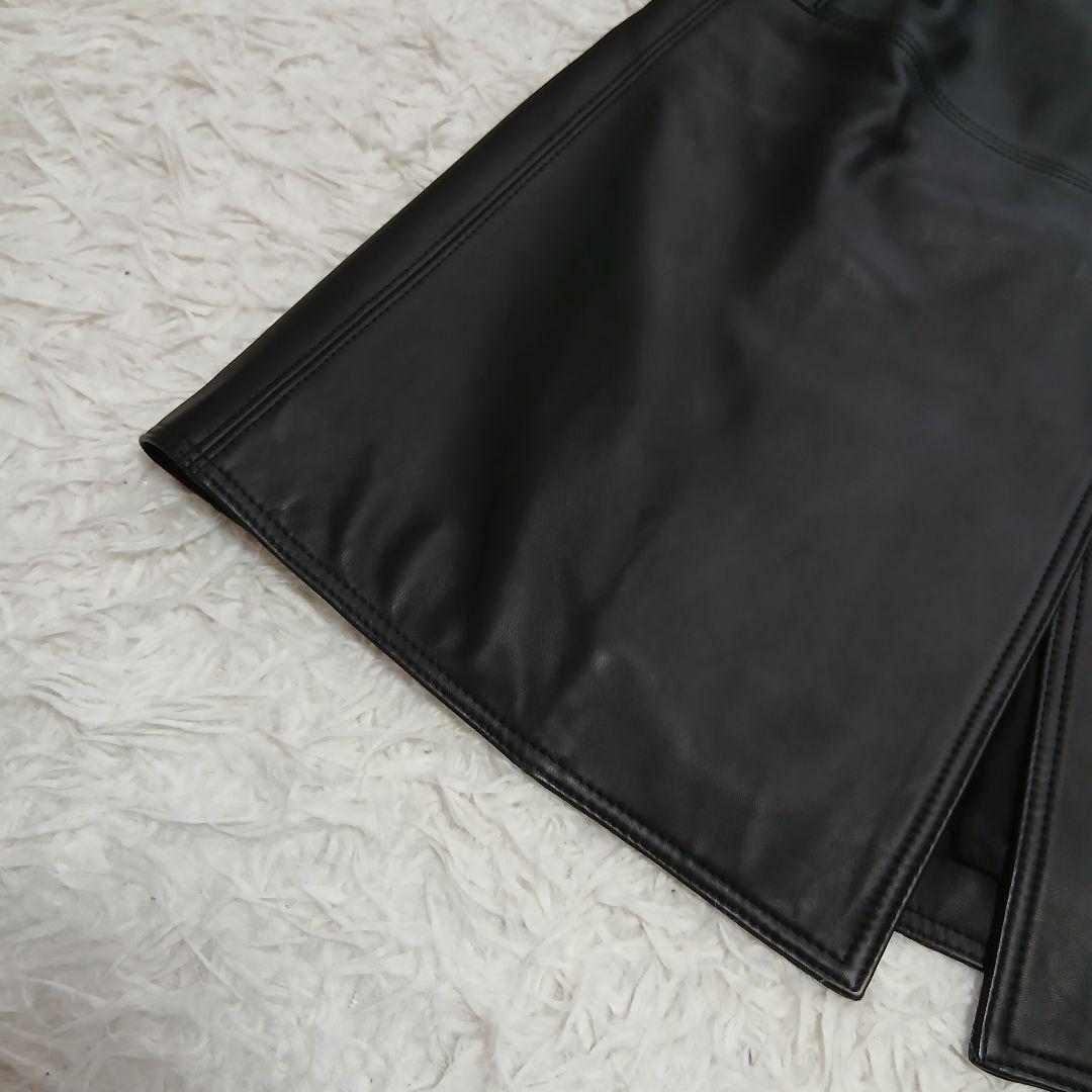 【Theory】現行タグ　オールシープレザー　ロングチェスターコート　ベルト付