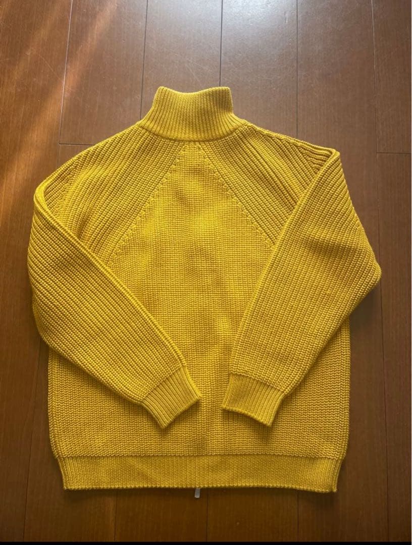 バトナー シグネチャー ドライバーズニット ジャケット ダブルジップ