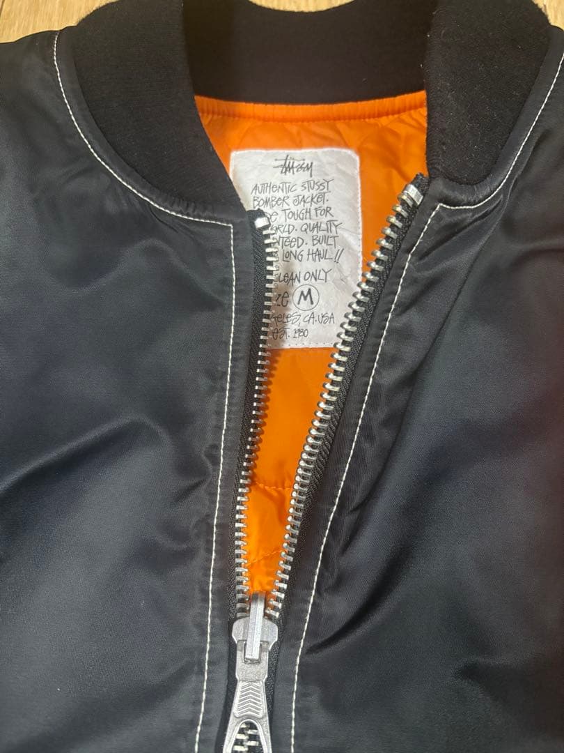 ジャケット・アウター stussy BUILT REVERSIBLE BOMBER JACKET