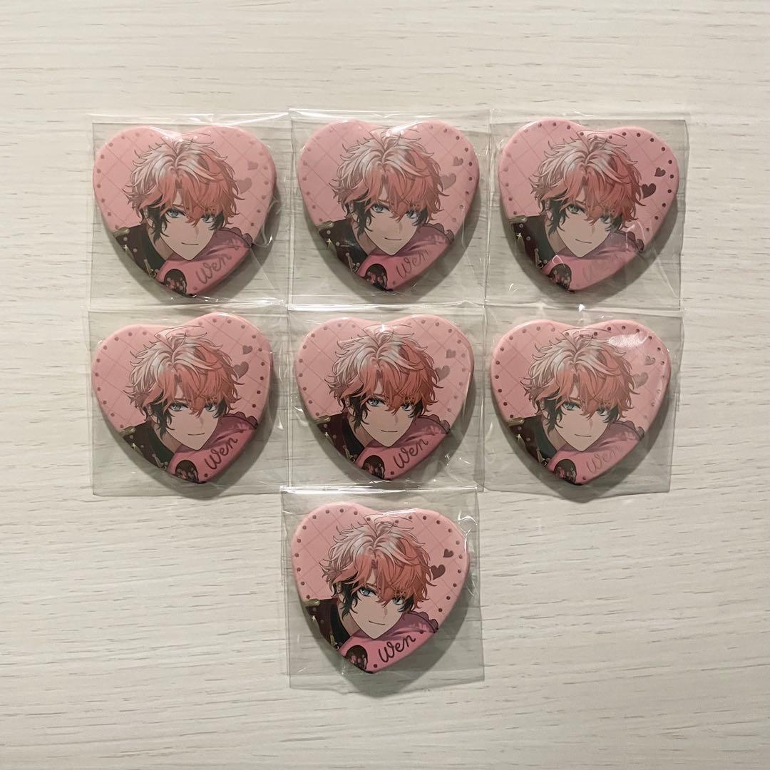 赤城ウェン ハート缶バッジ 新 発売