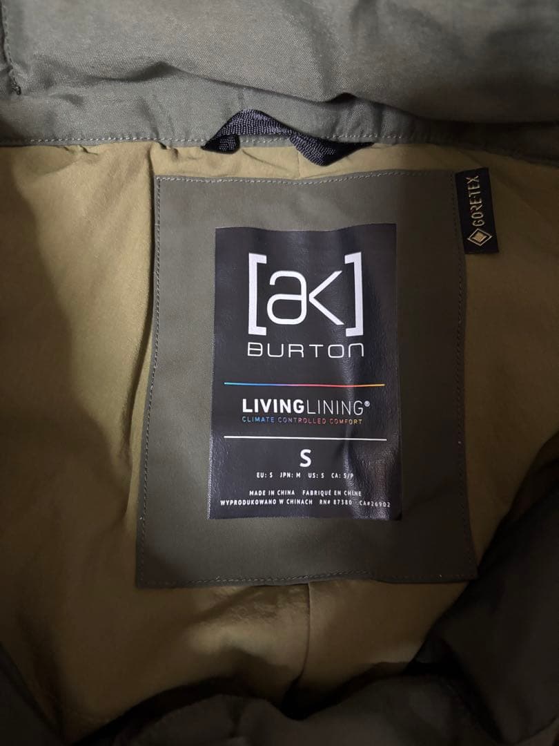 AK バートン スノーボード パンツ ゴアテックス