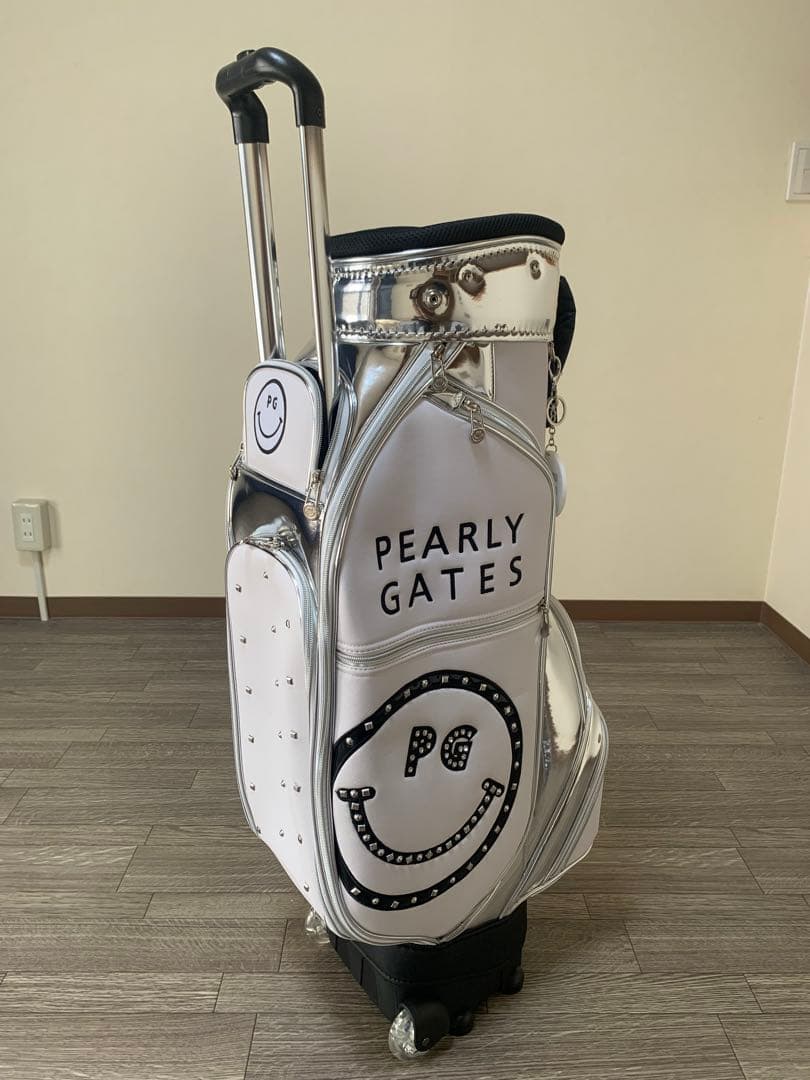 PEARLY GATES パーリーゲイツ キャスター付キャディバッグ - メルカリ