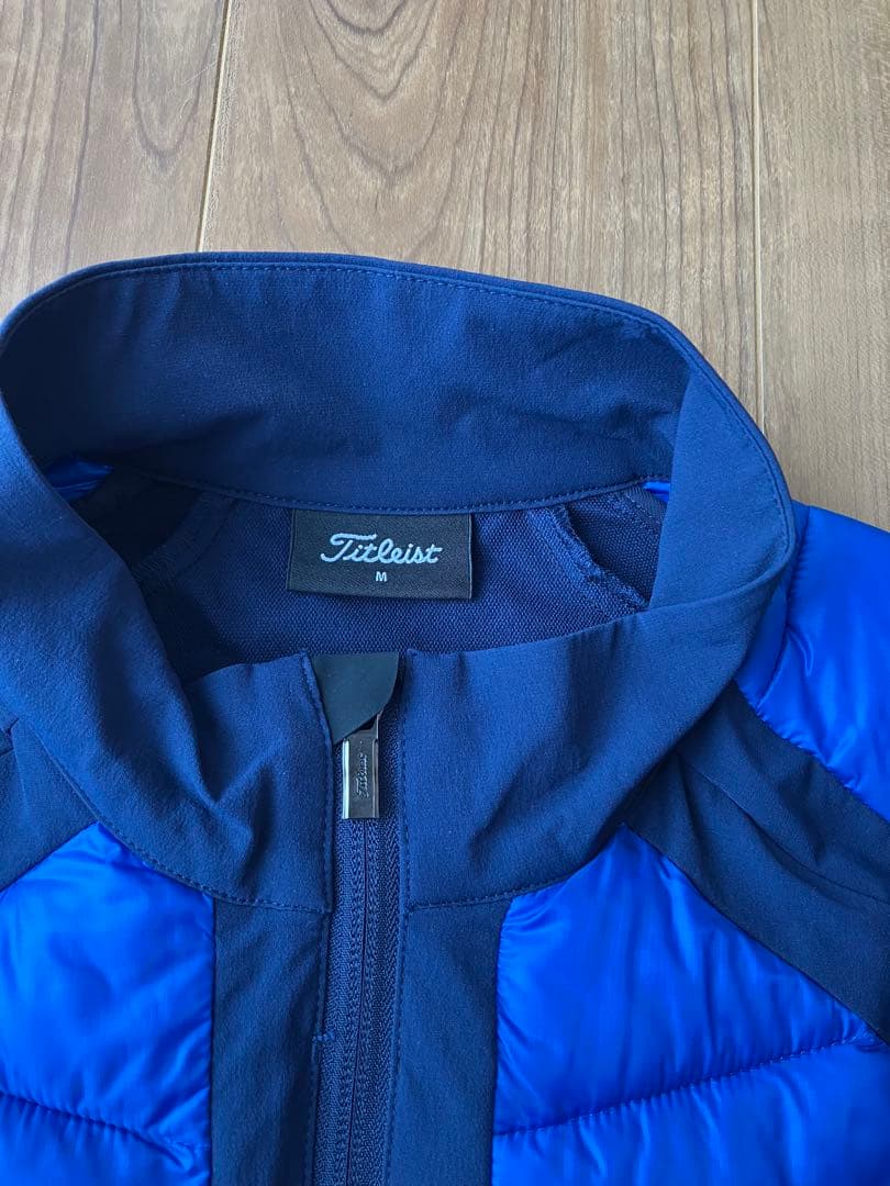 Titleist 中綿ジャケット 青