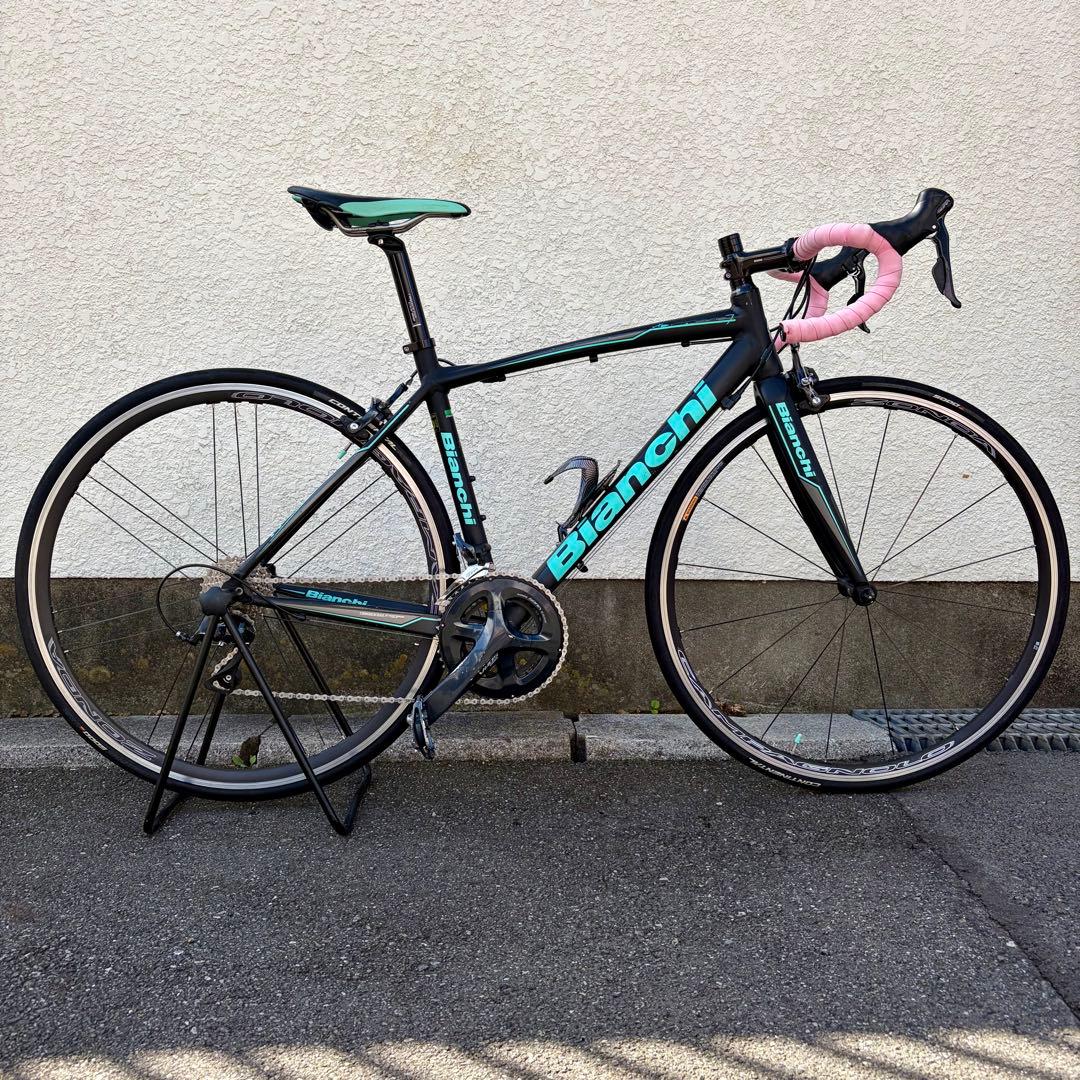 総額20万相当】ビアンキ ロードバイク カスタム＆アクセ付！【Bianchi】