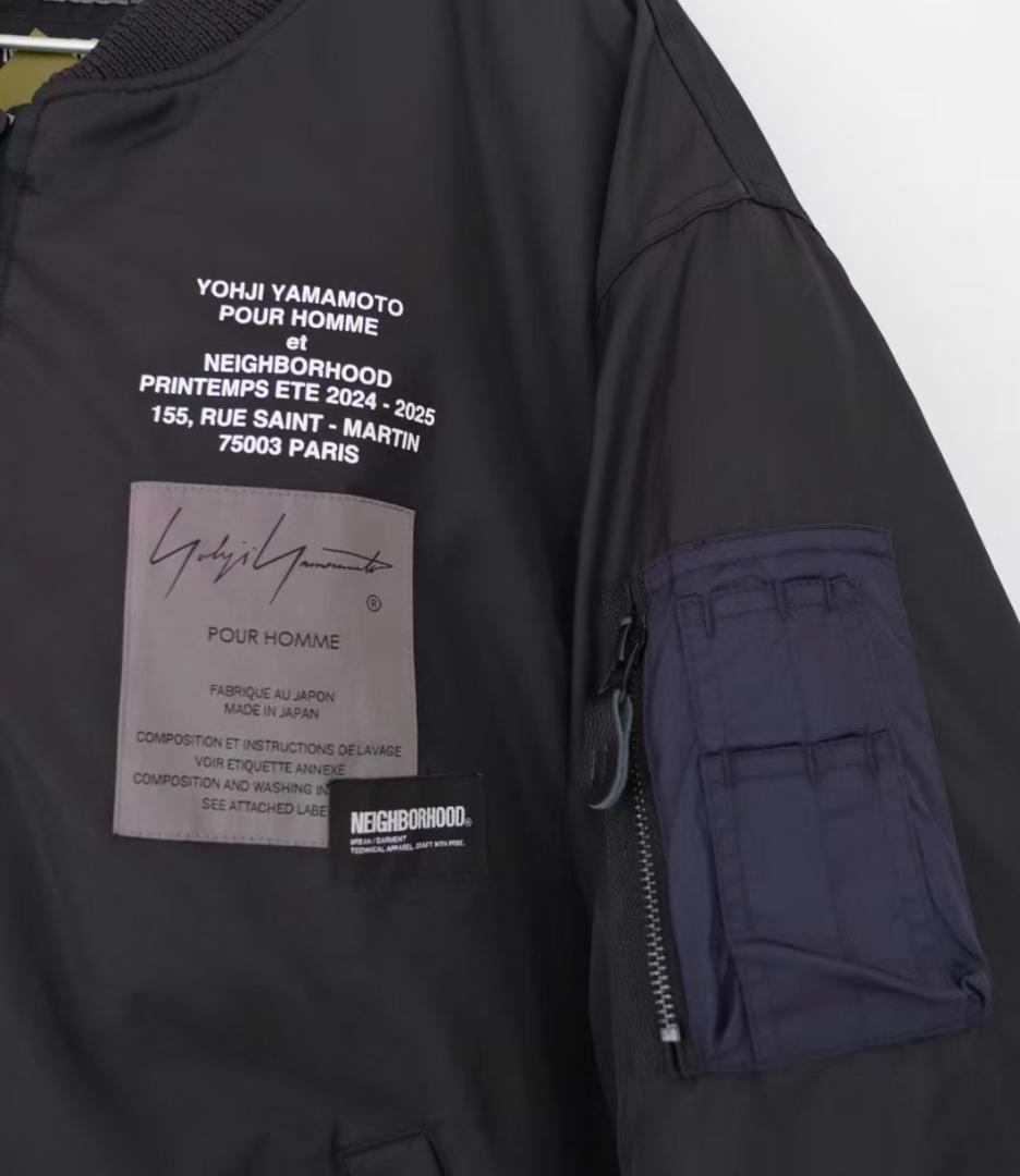 ✨NEIGHBORHOOD x YohjiYamamoto MA-1ジャケット