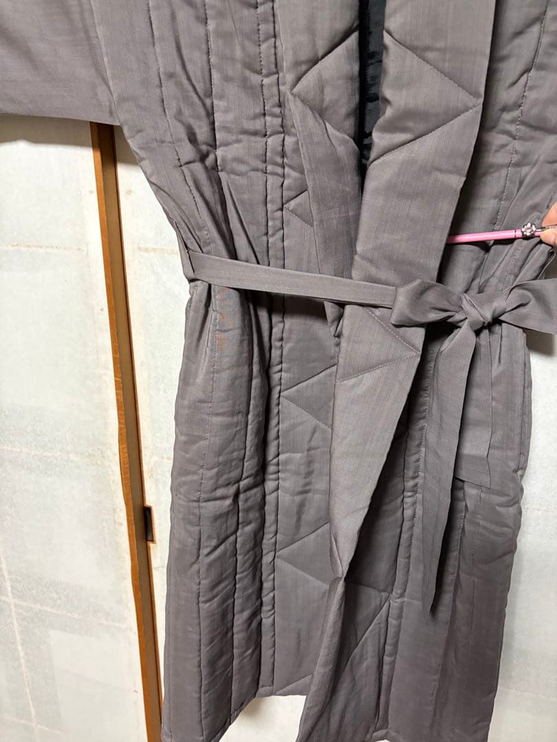 SOU•SOU ソウソウ　 中綿入り　モスリンコート　一点物