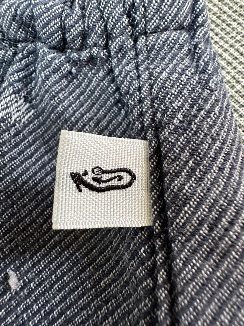 タマキニイメ　モンペ　ストレートパンツ 1点モノ　コットン100% サイズ2