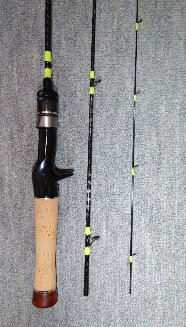3ピース ベイトロッド マルチピース 管釣りベイトフィネス