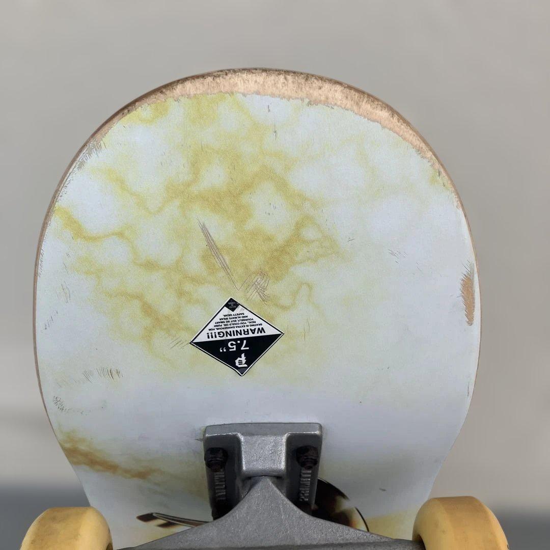 Primitive 7.5インチ マーブルスケートボード