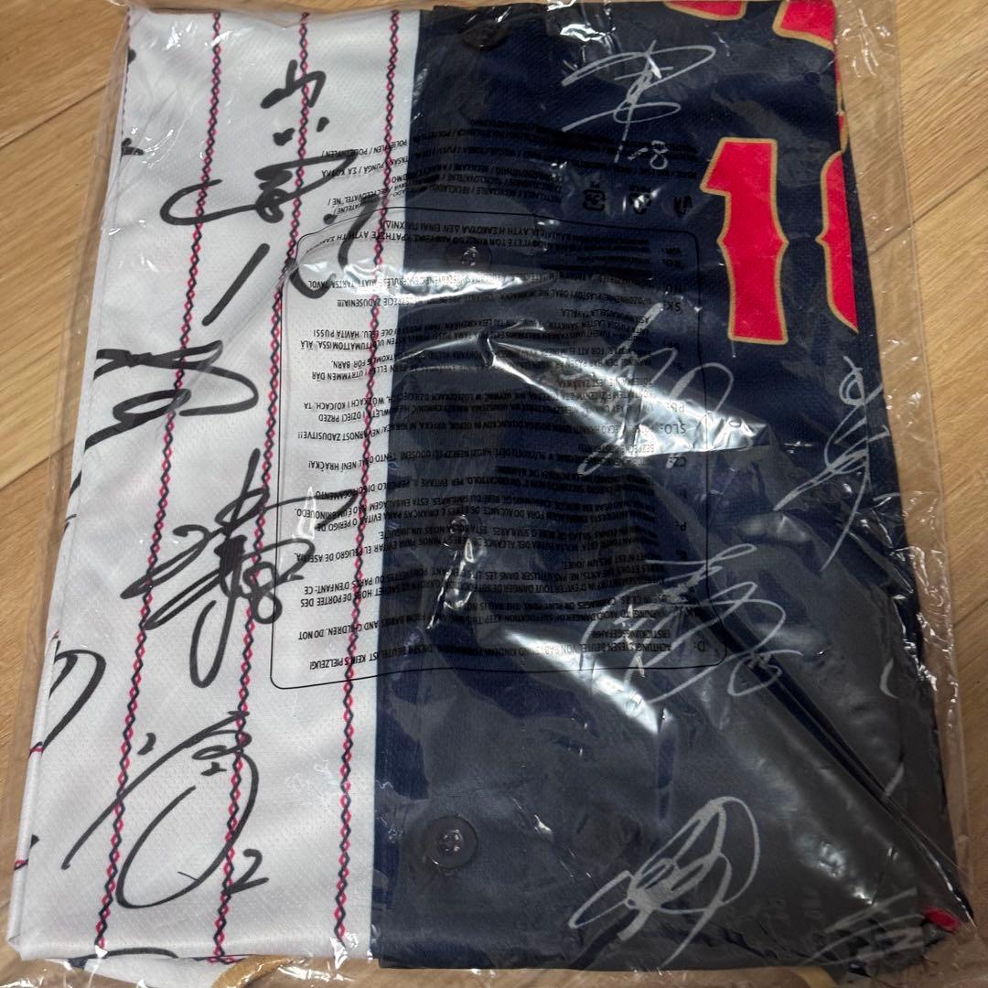 非売品 大谷翔平 WBC 2023 MVP 日本代表 サインプリントユニフォーム