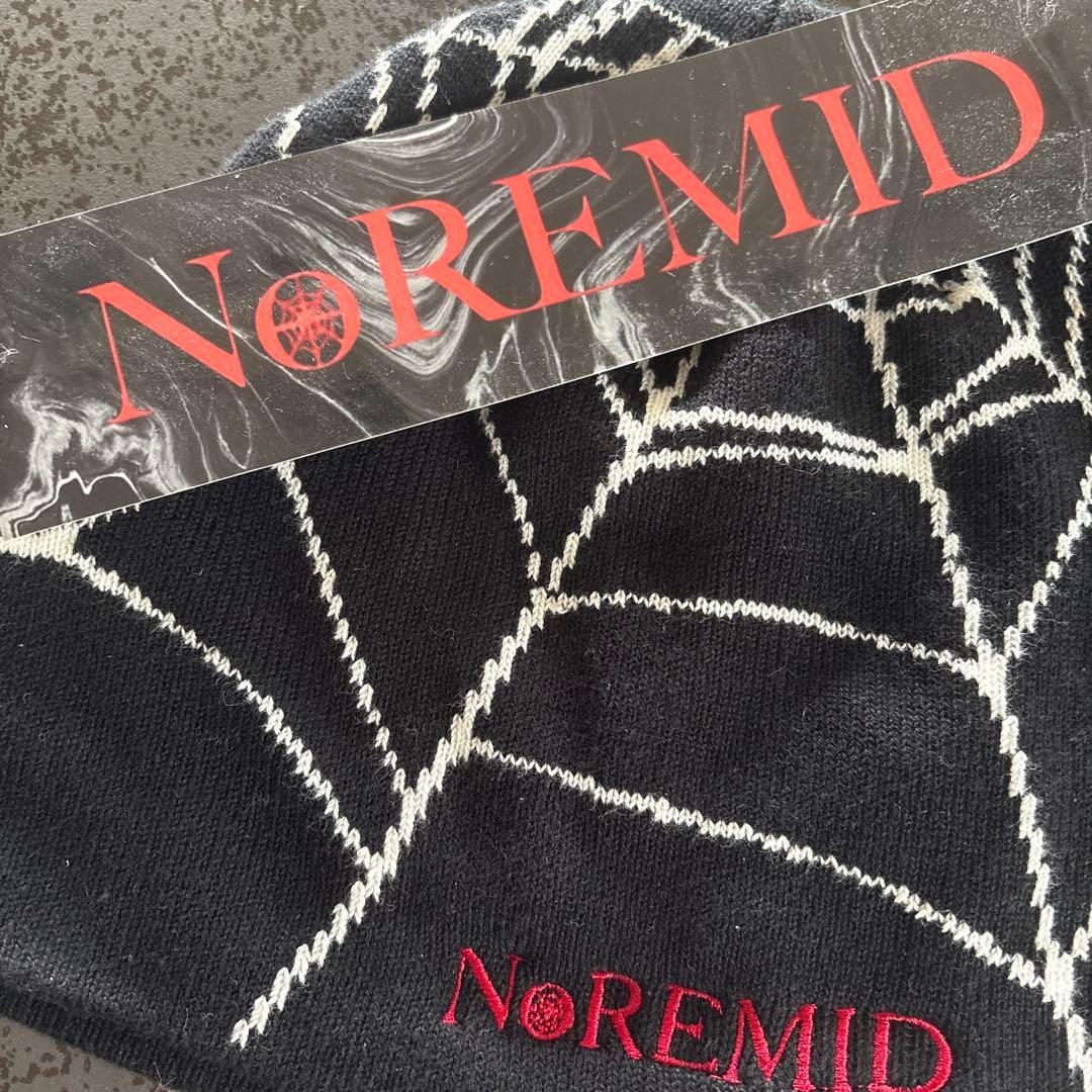 NoREMID クモの巣模様 ニット帽 ノーリミッド spider ビーニー - メルカリ