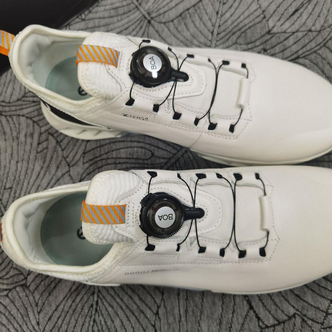 ゴルフシューズ エコー ecco BOA white 41/26