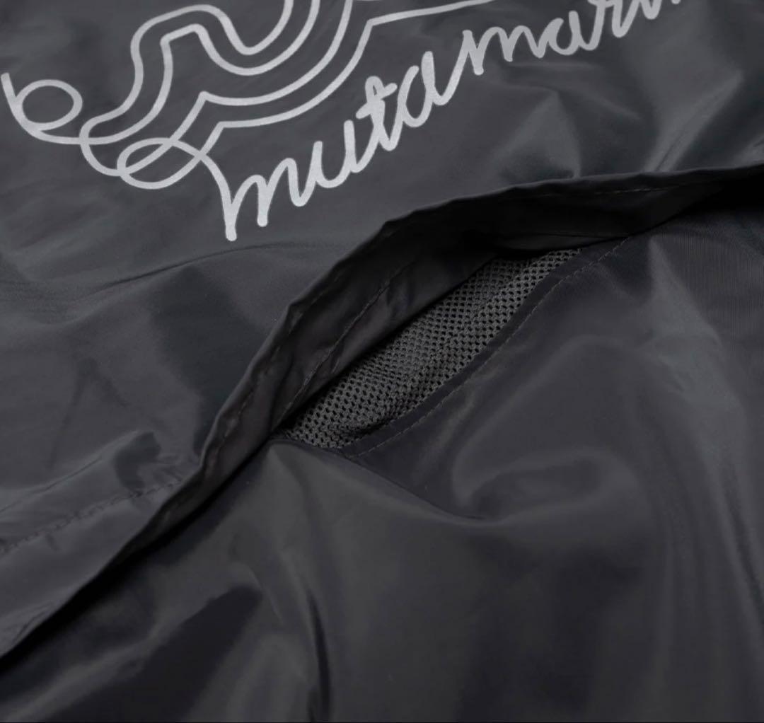 ムータmuta 撥水ストレッチジップブルゾン 黒　サイズ7 新品