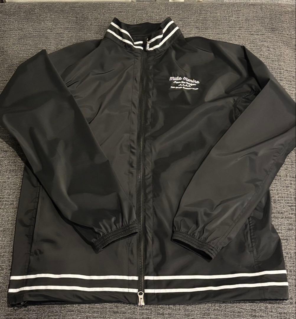 ムータmuta 撥水ストレッチジップブルゾン 黒　サイズ7 新品