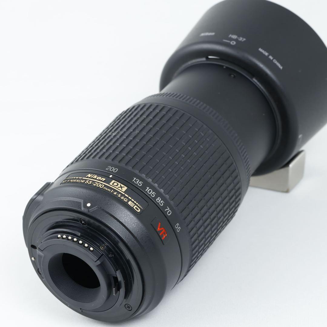 201★ ニコン用 NIKON用 望遠レンズ AF-S55-200VR