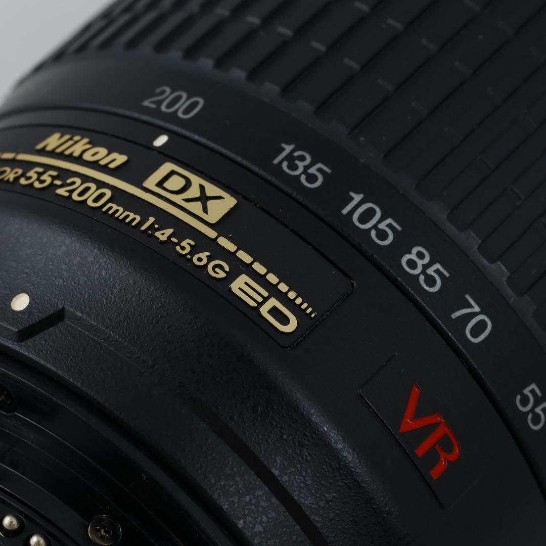 201★ ニコン用 NIKON用 望遠レンズ AF-S55-200VR