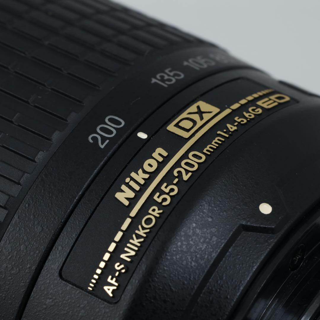 201★ ニコン用 NIKON用 望遠レンズ AF-S55-200VR