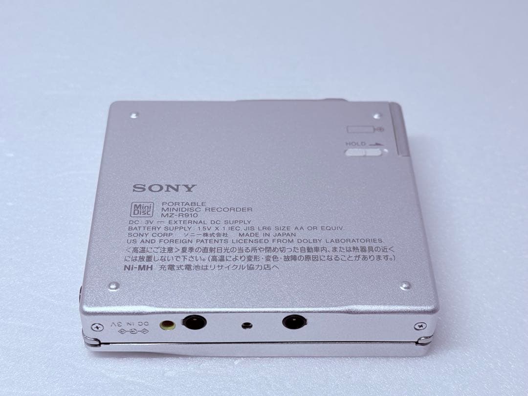 SONY MZ-R910 TYPE-R 動作確認済 ポータブルMDプレーヤー