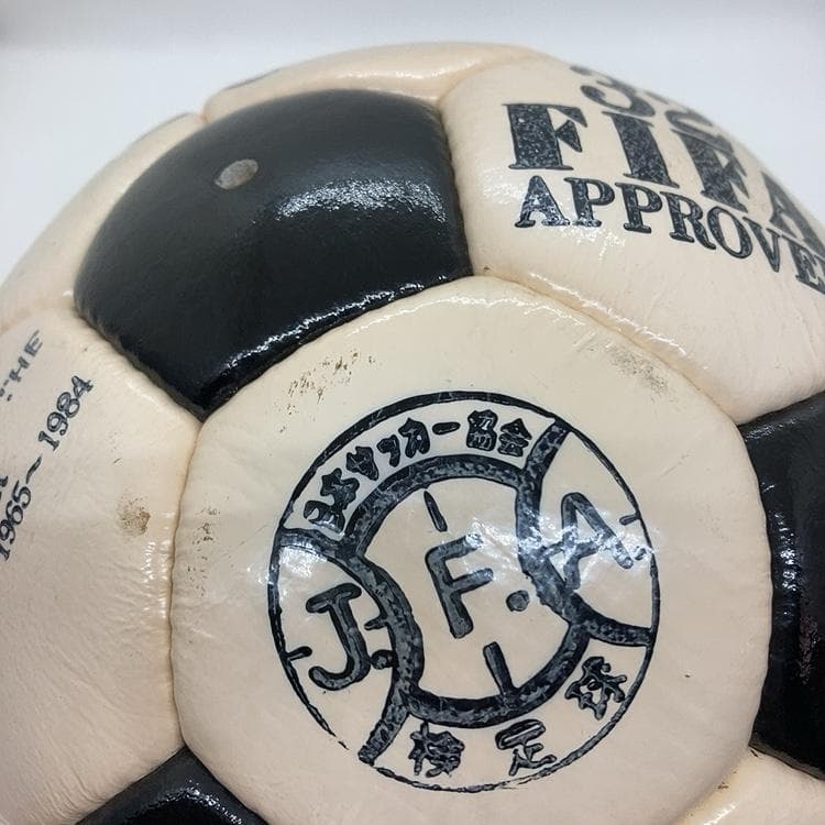 80's 本革手縫い サッカーボール PEACOCK  ヴィンテージ 昭和レトロ