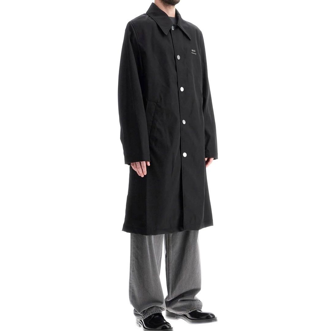 新品 AMI PARIS テクニカルナイロンツイルコート S - www.alnobala.ae