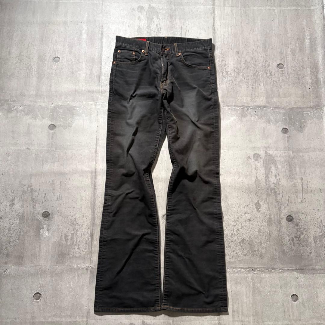 パンツ 00s edwin corduroy flare pants fade y2k