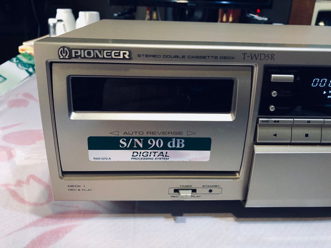 超美品パイオニアＴ-ＷＤ5Ｒデジタル録音：再生　動作品