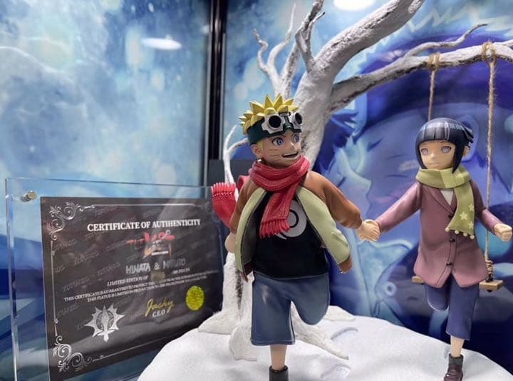 NARUTOナルトうずまきナルト日向ヒナタガレージキット ガレキ