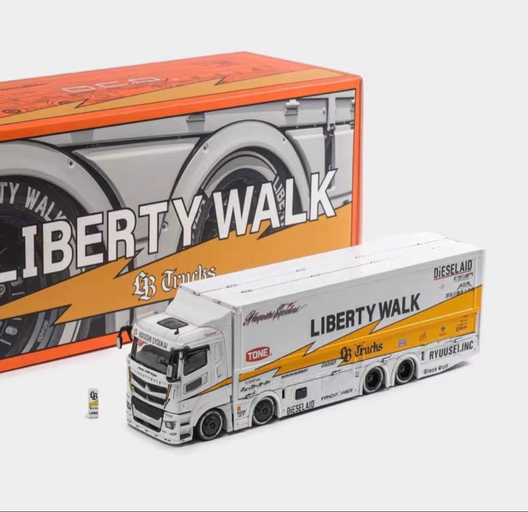 限定　GCD 1/64 三菱 ふそう LB-TRUCKS リバティウォーク