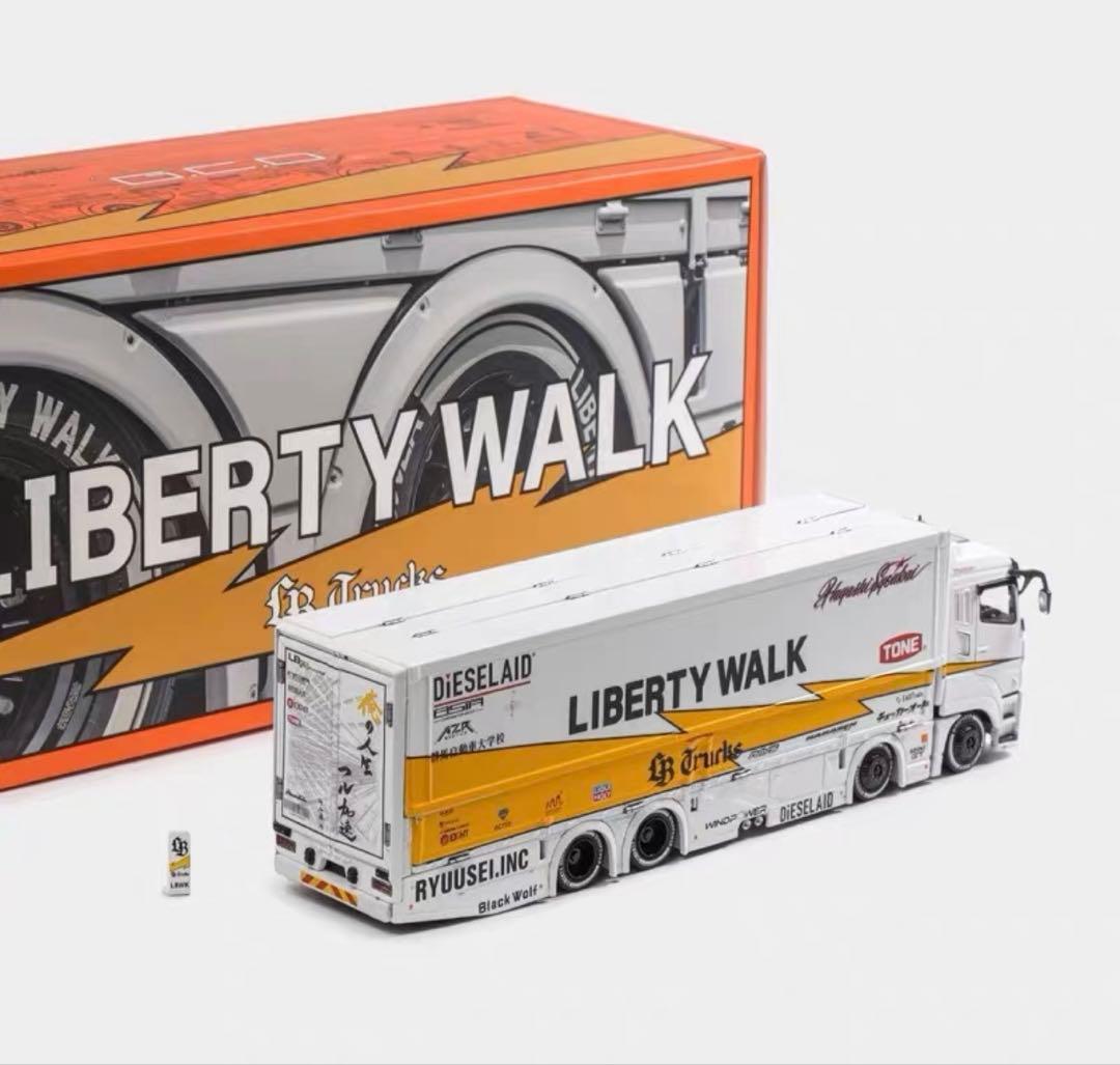 限定　GCD 1/64 三菱 ふそう LB-TRUCKS リバティウォーク