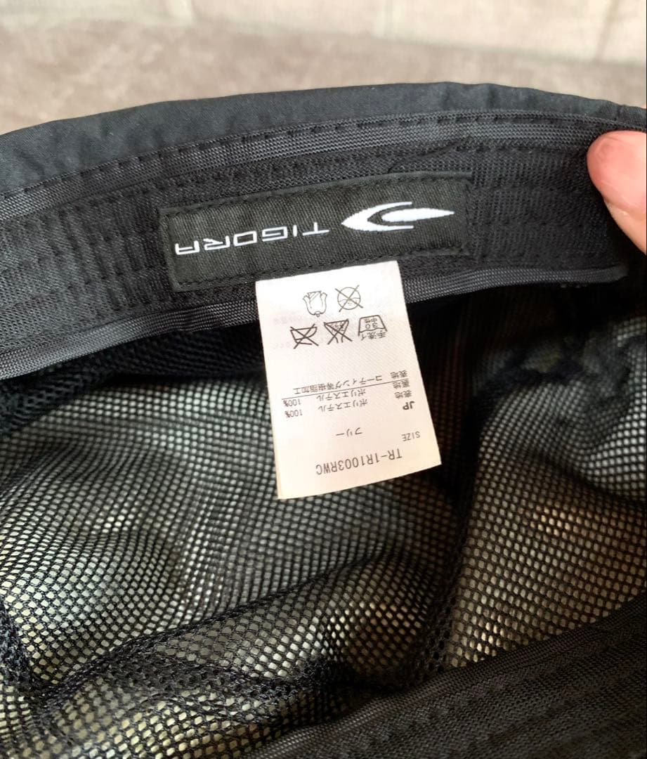 TIGORAティゴラ モノトーン 撥水加工 キャップ 帽子 フリーサイズ②