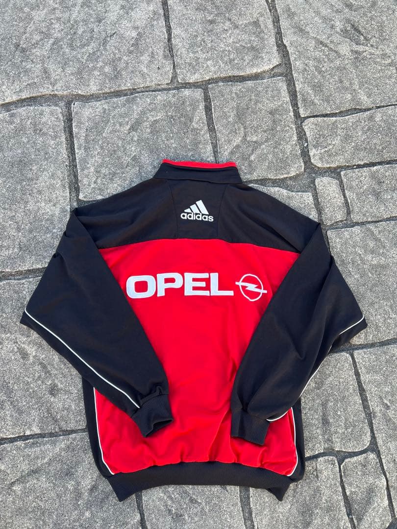 【90’s】ACミラン adidas ジャージ 赤黒　トラックジャケット