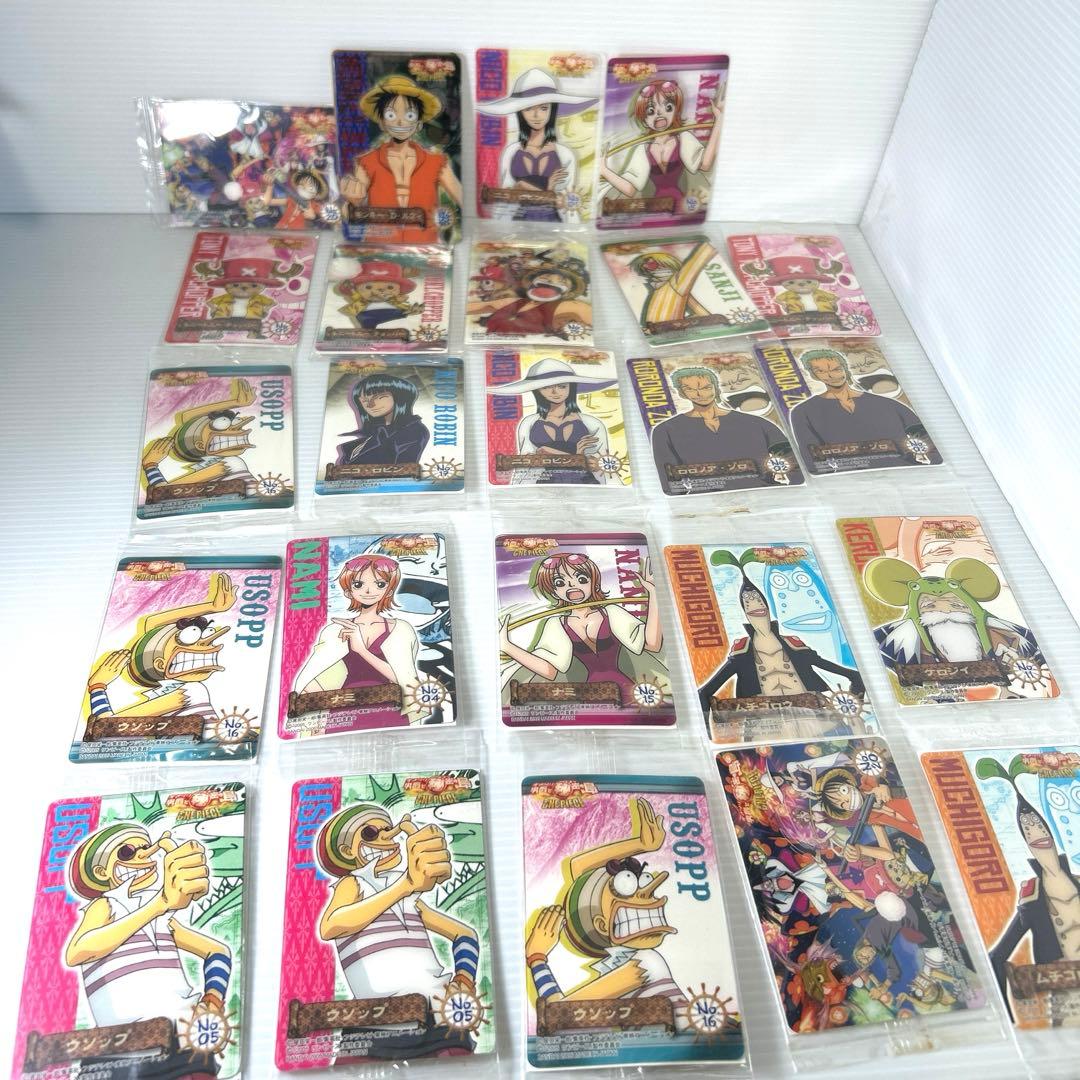 ヒ*ヤ様 ワンピース オマツリ男爵と秘密の島 クリアカード 30枚セット