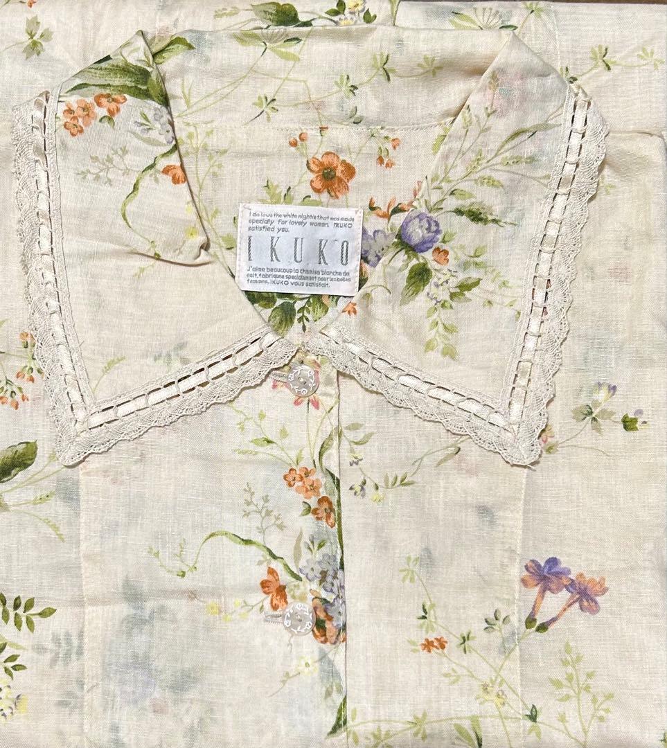 IKUKO 花柄長袖パジャマ