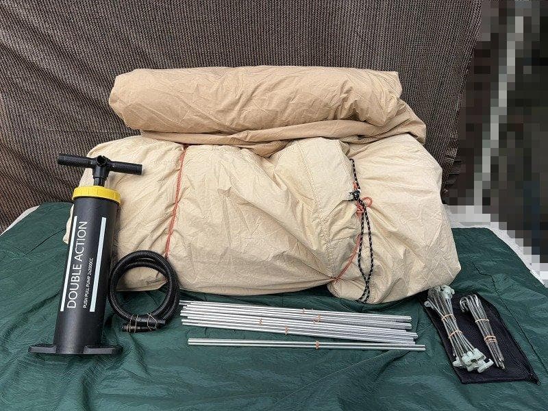 ま*ん様 Hilander NAGASAWA 400 蓮型テント 玉ねぎ エアテ