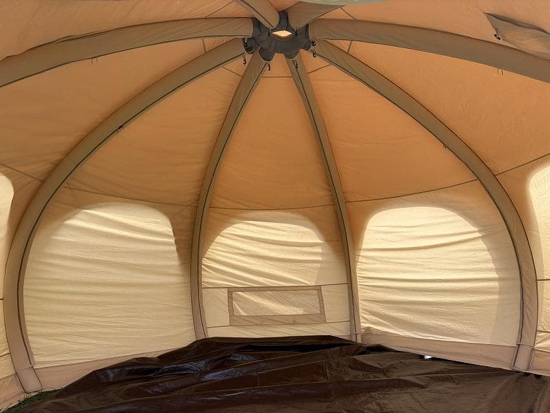 ま*ん様 Hilander NAGASAWA 400 蓮型テント 玉ねぎ エアテ