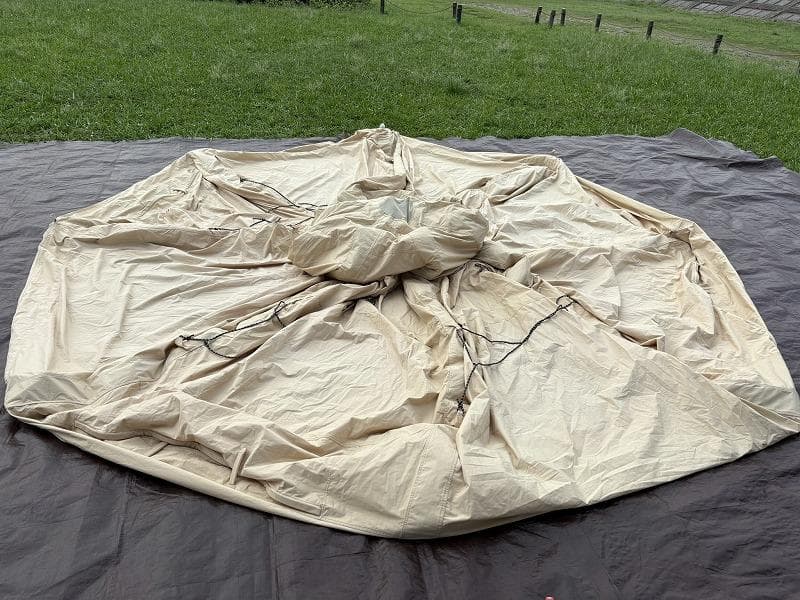 ま*ん様 Hilander NAGASAWA 400 蓮型テント 玉ねぎ エアテ