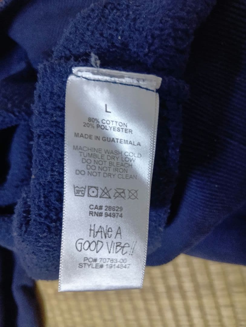 オ*ン様 STUSSY オールド ドラゴン スウェット Lサイズ ネイビー