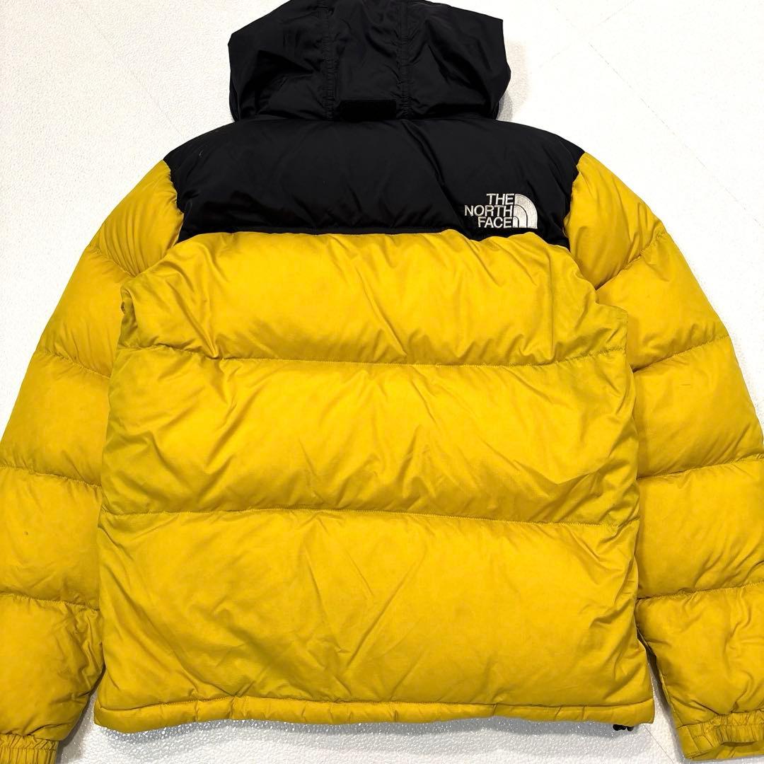 【サイズXL】ノースフェイス　ヌプシジャケット　ダウン　ND91841　イエロー
