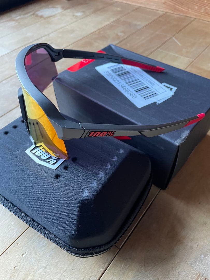 新品100% ヒャクパーセントS3 ガンメタル 野球 ゴルフ 自転車 マラソン