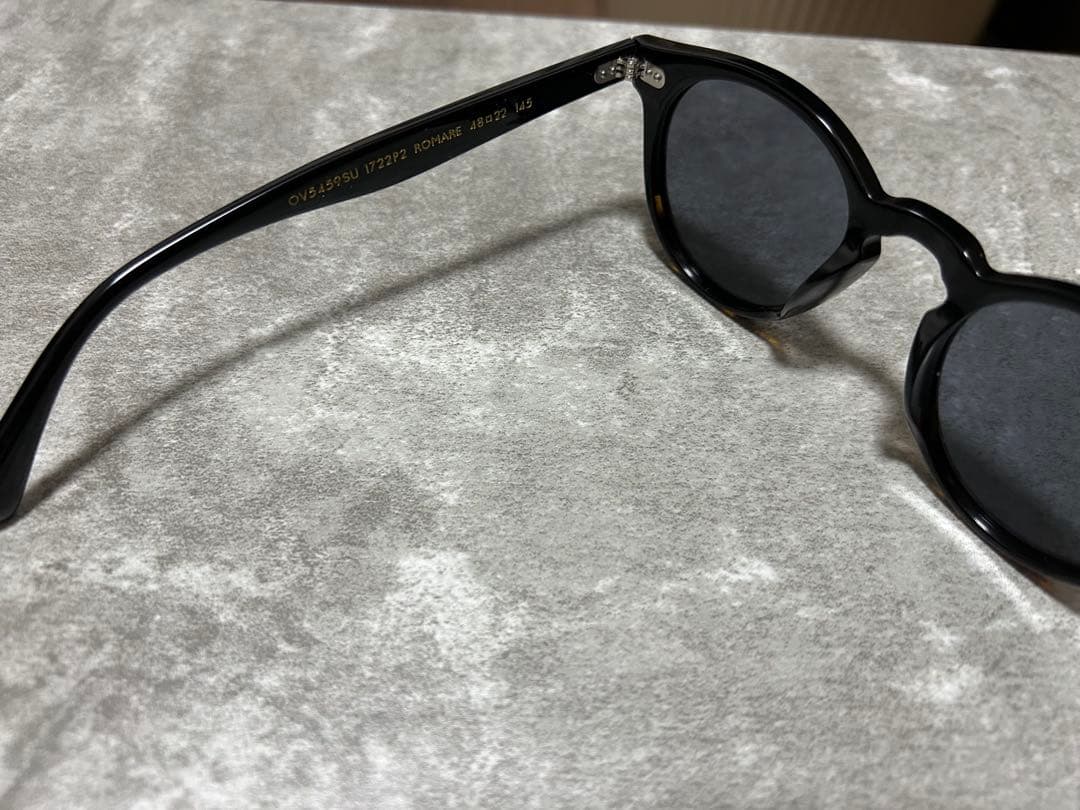 オリバーピープルズ ヴィンテージサングラス ブラック ⭐️未使用品⭐️