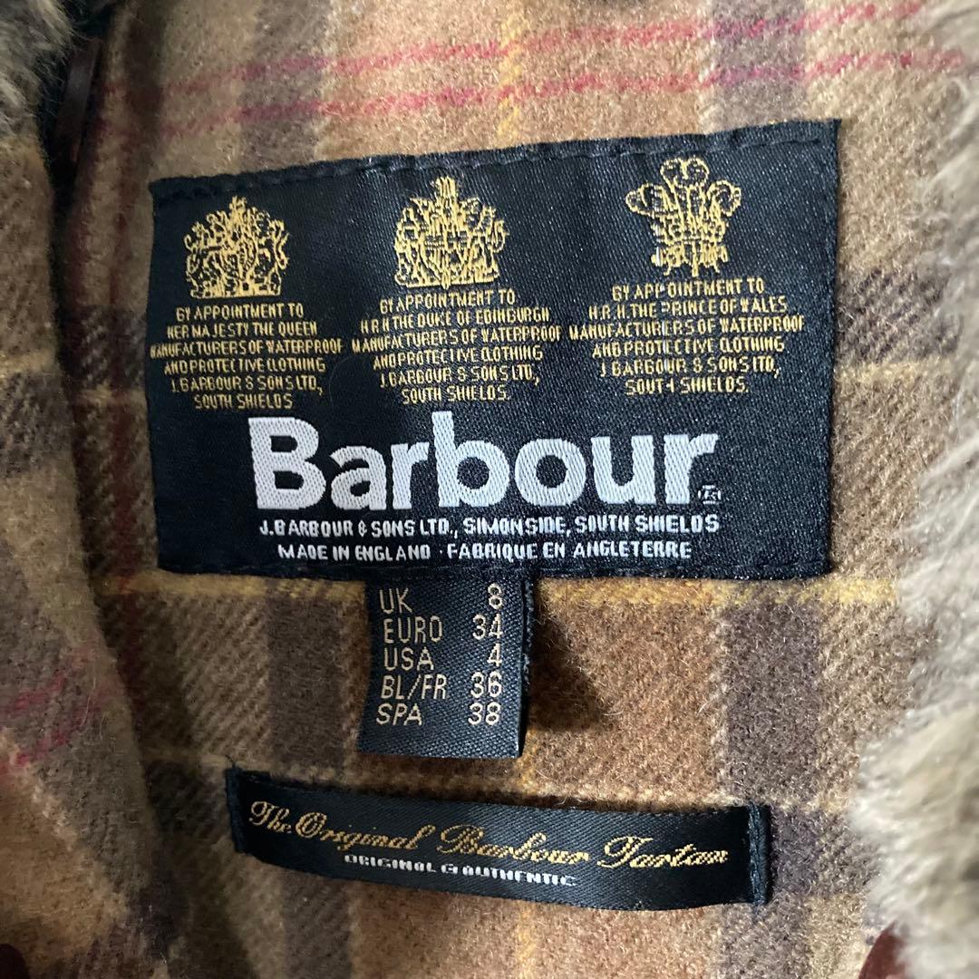 155 BARBOUR FUR TRIM UTILITY ユーティリティー
